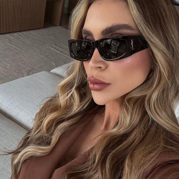 Final Price! Saint Laurent SLM140/F 001 Sunglasses - Picture 1 of 11